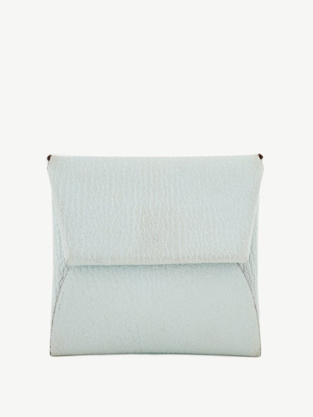 Hermes Bastia Bleu Brume & Brique Chevre Mysore Change Purse